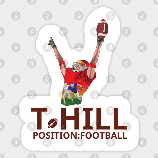 Taysom Hill Position Football Sticker by rayanammmar